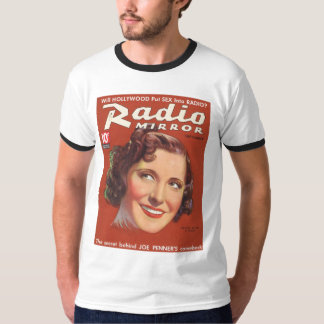 T-shirt Couverture par radio 1936 de magnétique de miroir
