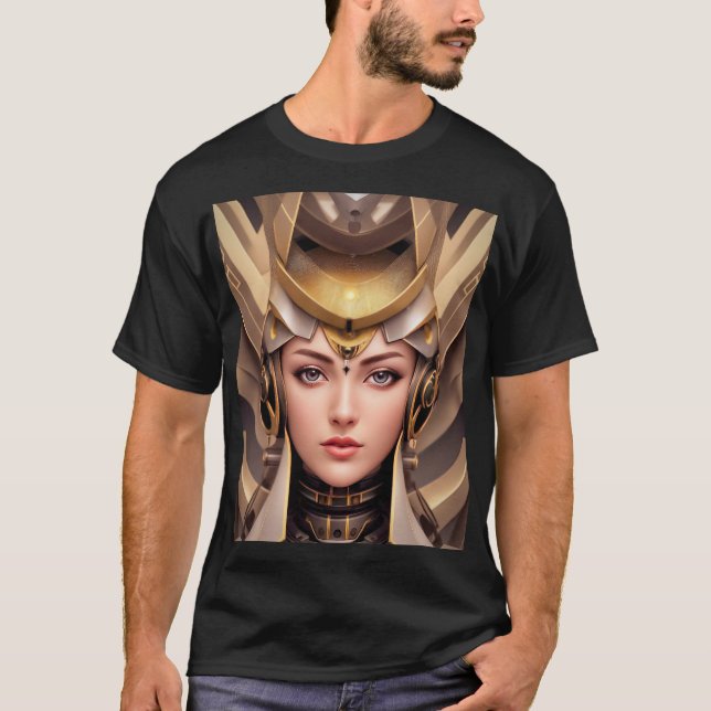 T-shirt Couverture Parfaitement Véritable Cyborg (Devant)