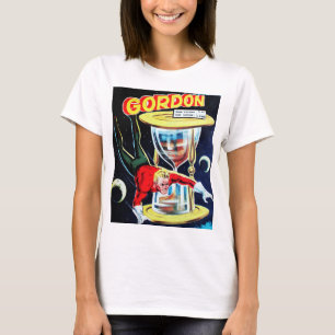 T-shirt Couverture vintage de la bande dessinée Sci-Fi