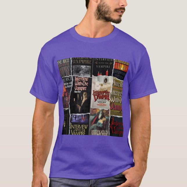 T-shirt Couvertures de livres Interview avec le vampire (Devant)