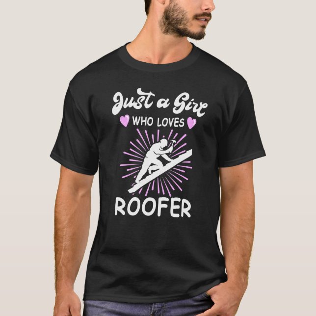 T-shirt Couvreurs Toiture Artisan Couverture Toits  3 (Devant)