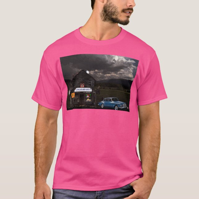 T-shirt Cove Bar Et Grill Baseball Sleeve (Devant)