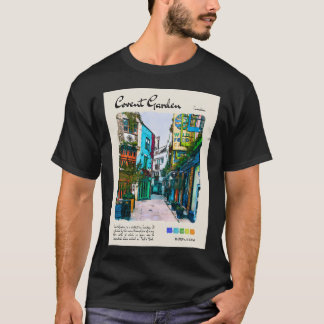 T-shirt Covent Garden Vintage Watercolor Travel