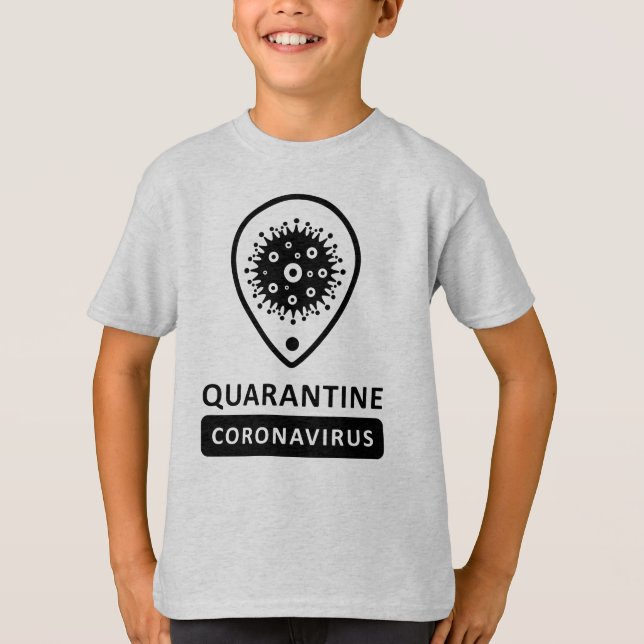 T-shirt COVID-19 Garçons Tee (Devant)