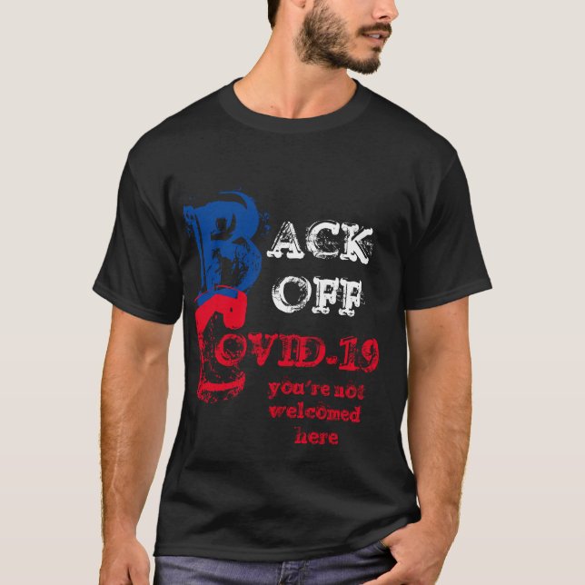 T-SHIRT COVID-19 NON ACCUEILLI (Devant)