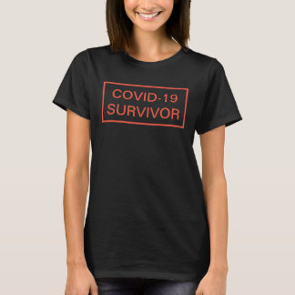 T-shirt Covid-19 Survivant