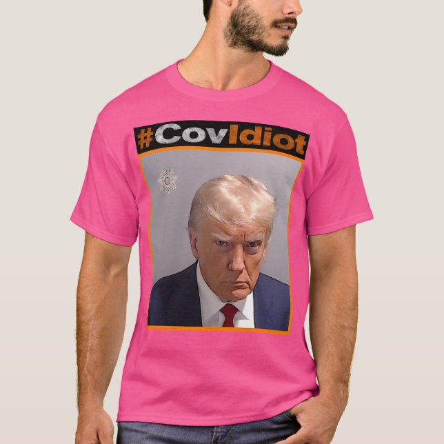 T-shirt Covidiot (Hi-Res) (Devant)