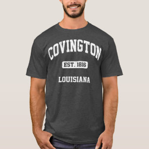 T-shirt Covington Louisiana LA Etat vintage Style sportif