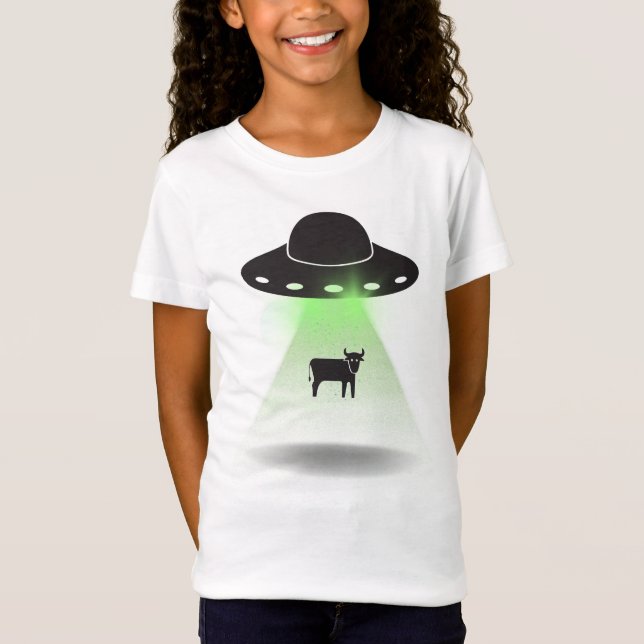 T-Shirt Cow Abduction (Devant)