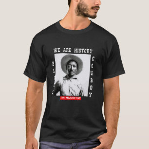 T-shirt Cow-boy noir Bill Pickett Afro-Américain