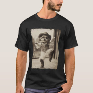 T-shirt Cow-boy Shih Tzu