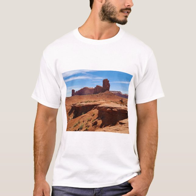 T-shirt Cow-boy solitaire (Devant)