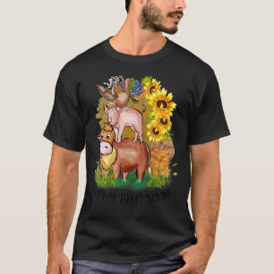 T-shirt Cow Cog Turquie Bon thanksgiving pour garçons Fill