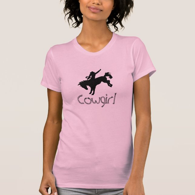 T-shirt Cow-girl (Devant)