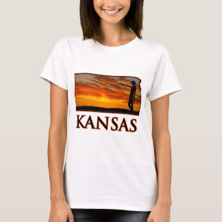 T-shirt Cow-girl du Kansas