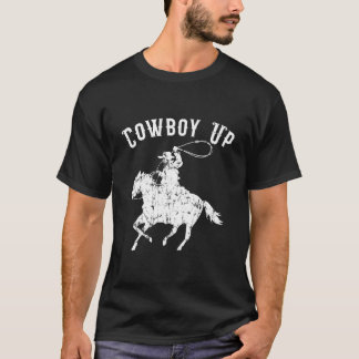 T-shirt Cow Up For Rodeo Fans And Western