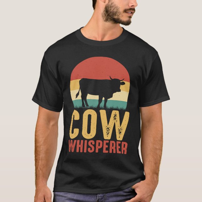 T-shirt Cow Whisperer (Devant)