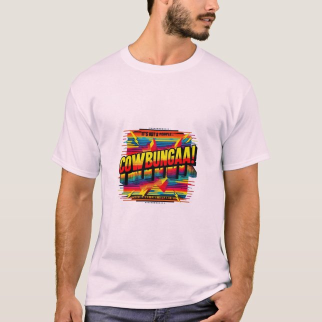 T-shirt Cowabunga (Devant)