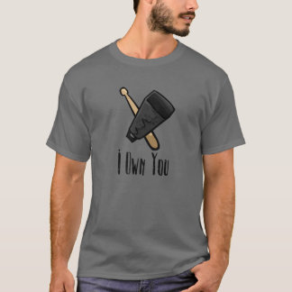 T-shirt Cowbell Funny Je T'Ai Acquis Musique Drummer Gig