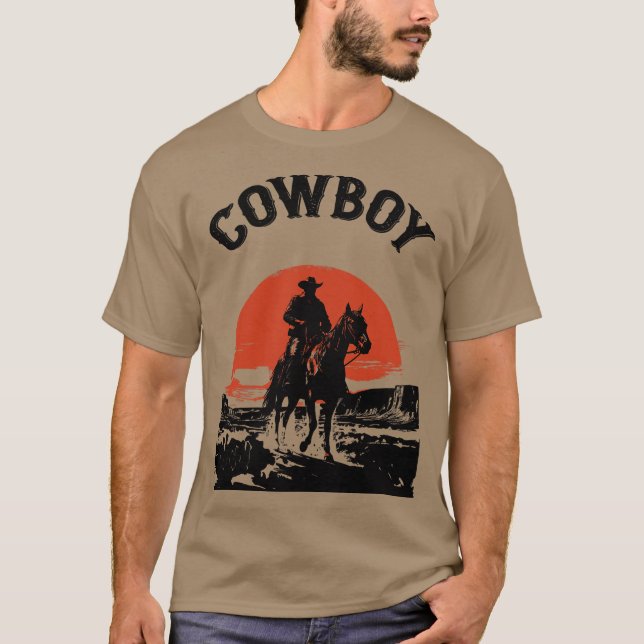 T-shirt Cowboy (Devant)