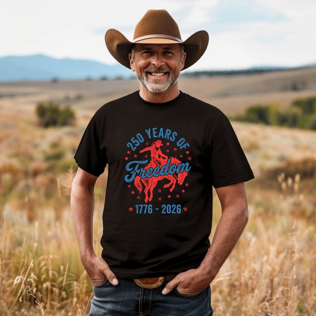 T-shirt Cowboy 250 Ans de Liberté (Créateur téléchargé)