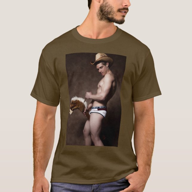 T-shirt cowboy 42067a (Devant)