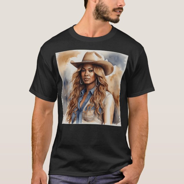 T-shirt Cowboy Carter (Devant)