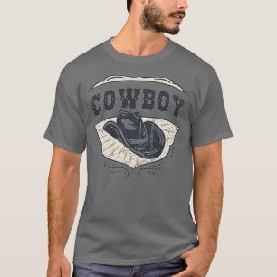 T-shirt Cowboy Casquette Pays Vintage Western Wild West