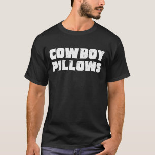 T-shirt Cowboy Coussin Western Cowgirl Coussins