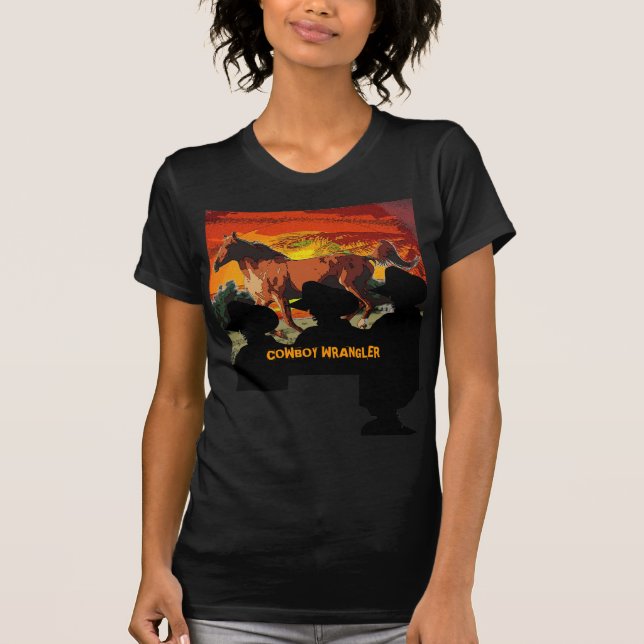 T-shirt Cowboy de cowboy (Devant)