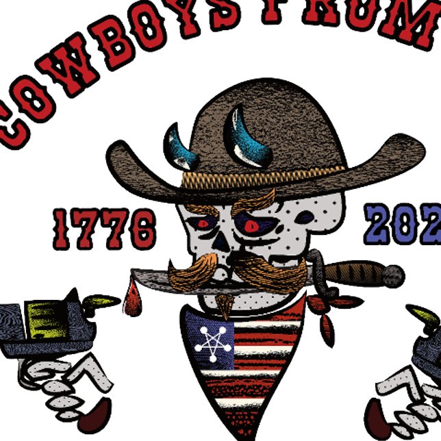 T-shirt Cowboy de l'enfer (Créateur téléchargé)