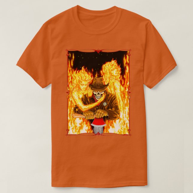 T-shirt Cowboy de l'enfer avec l'ange (Design devant)
