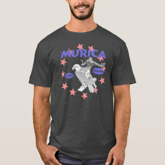 T-shirt Cowboy et Eagle de Murica