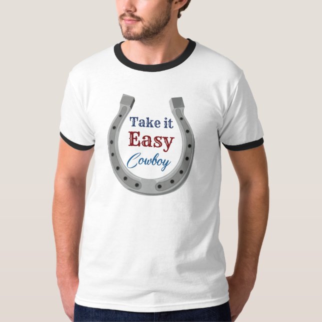 T-shirt Cowboy facile (Devant)