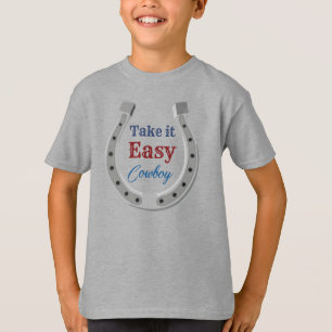 T-shirt Cowboy facile