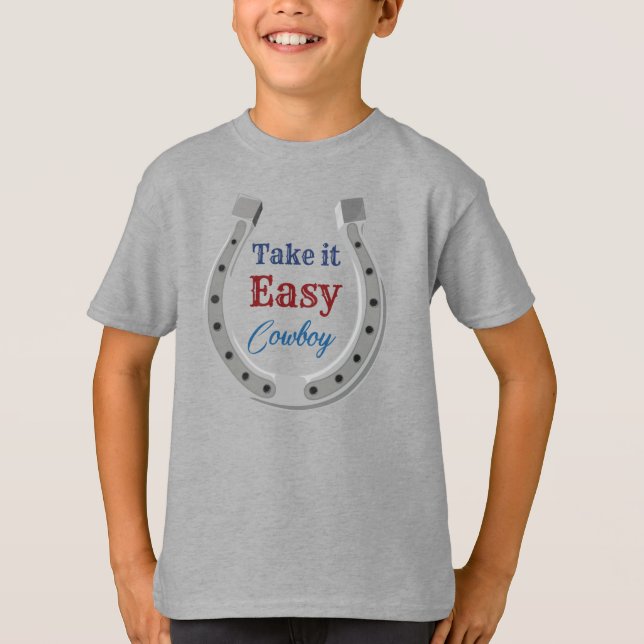 T-shirt Cowboy facile (Devant)