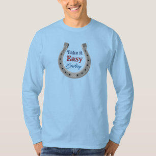 T-shirt Cowboy facile