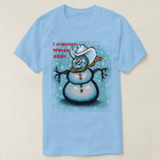 T-shirt Cowboy hiver