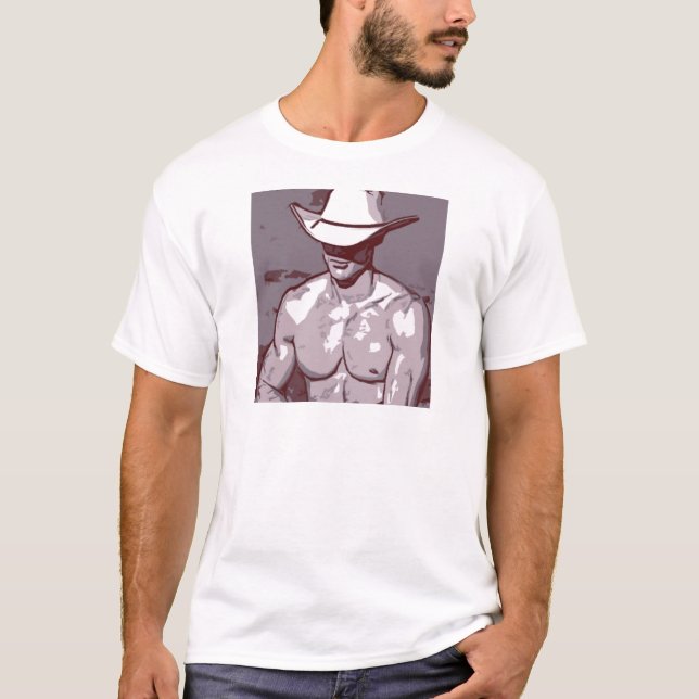 T-shirt Cowboy humble (Devant)