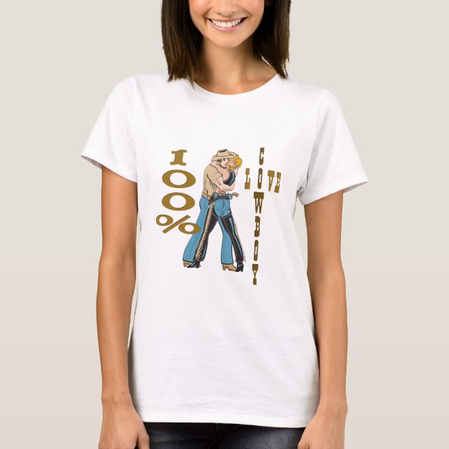 T-shirt Cowboy Love (Devant)