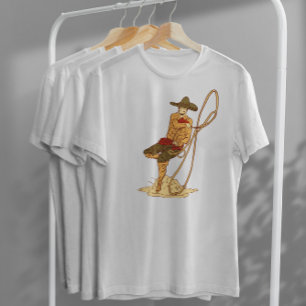T-shirt Cowboy mexicain