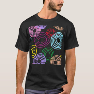 T-shirt Cowboy motif géométrique Abstrait