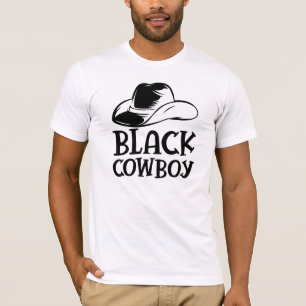 T-shirt Cowboy noir