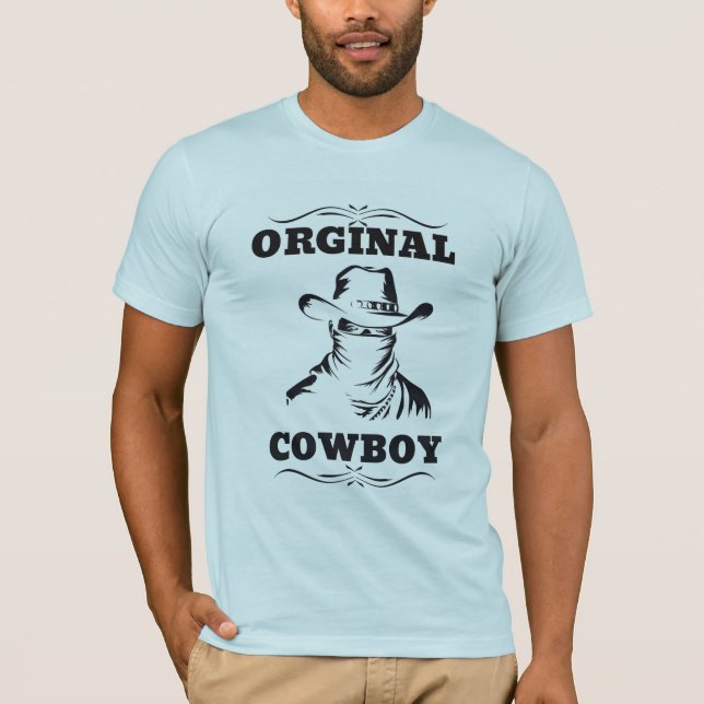 T-shirt Cowboy original 2 (Devant)