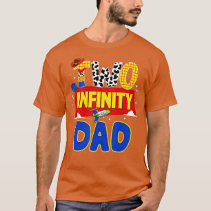 T-shirt Cowboy Papa Deux Infinies Et Au-Delà De La Décora