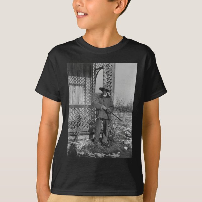 T-shirt Cowboy Rancher ou le hors-la-loi canadien du Vieux (Devant)