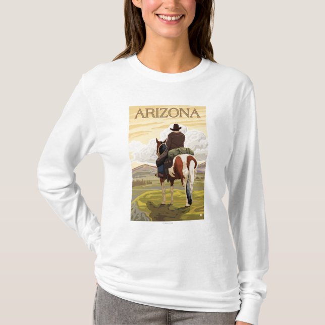 T-shirt Cowboy (vue de dos) Arizona (Devant)