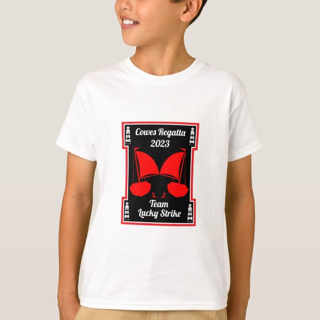 T-shirt Cowes île de Wight Yacht Regatta (Devant)