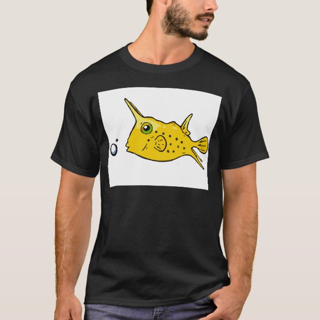 T-shirt Cowfish de Longhorn (Devant)