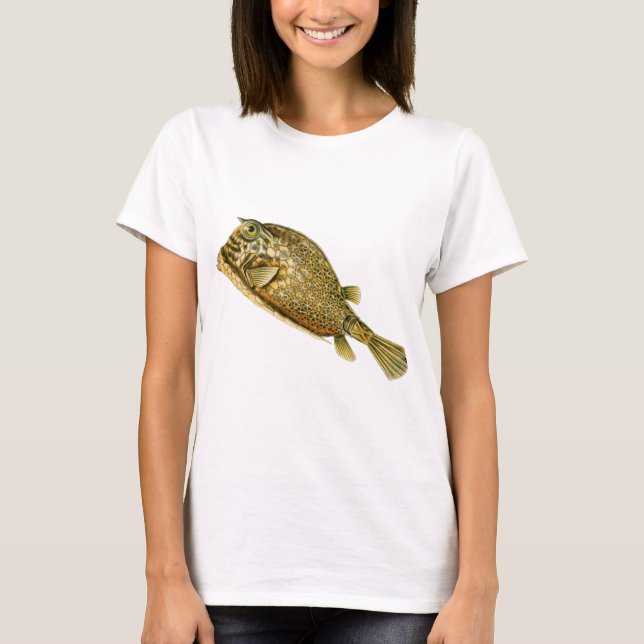 T-shirt Cowfish gribouillé (Devant)